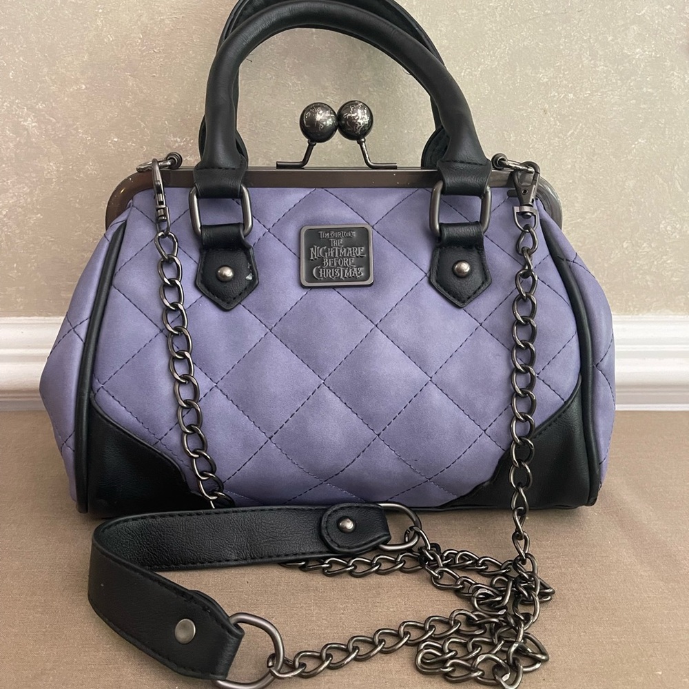 Disney Nightmare Before Christmas Lavender Purse